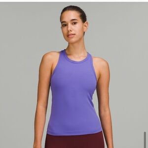 Lululemon Align Waist Length Racerback Tank Top - Charged Indigo - Size 2